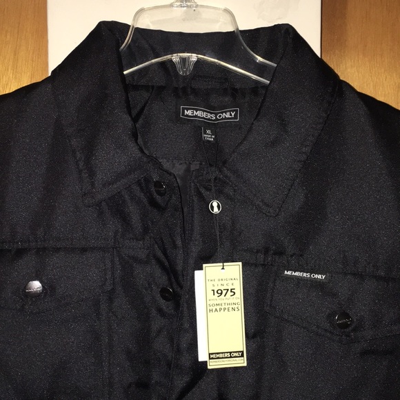 ♠️ NWT Members Only Men’s Jacket - Picture 2 of 8